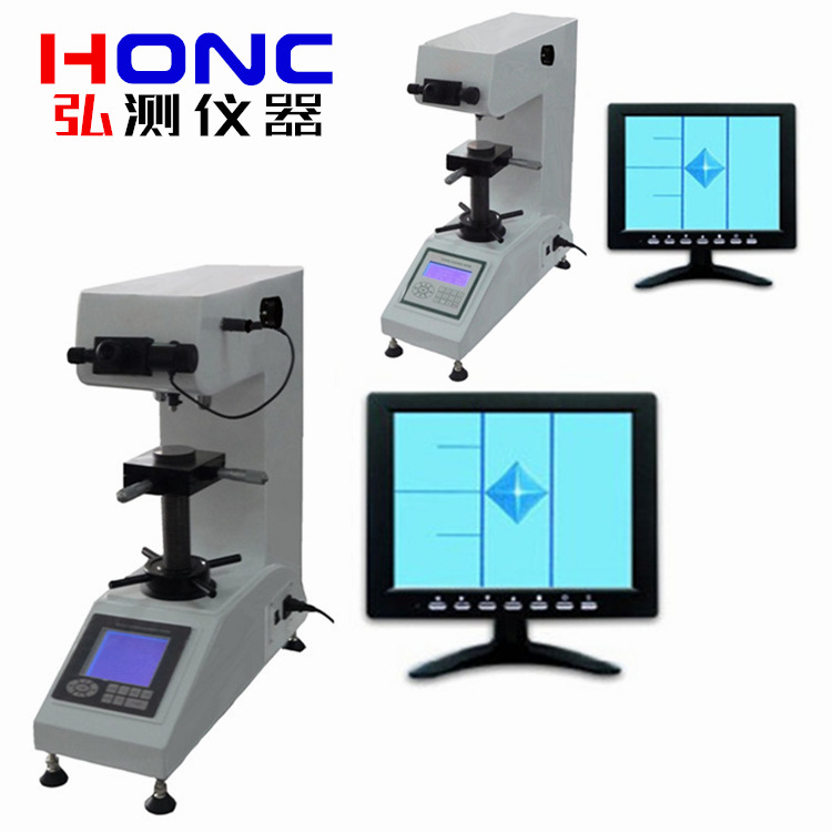 MHV-5系列 视频测量小负荷维氏硬度计高精度大屏数显自动计算弘测