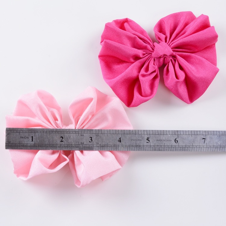 11厘米花瑶皱蝴蝶结