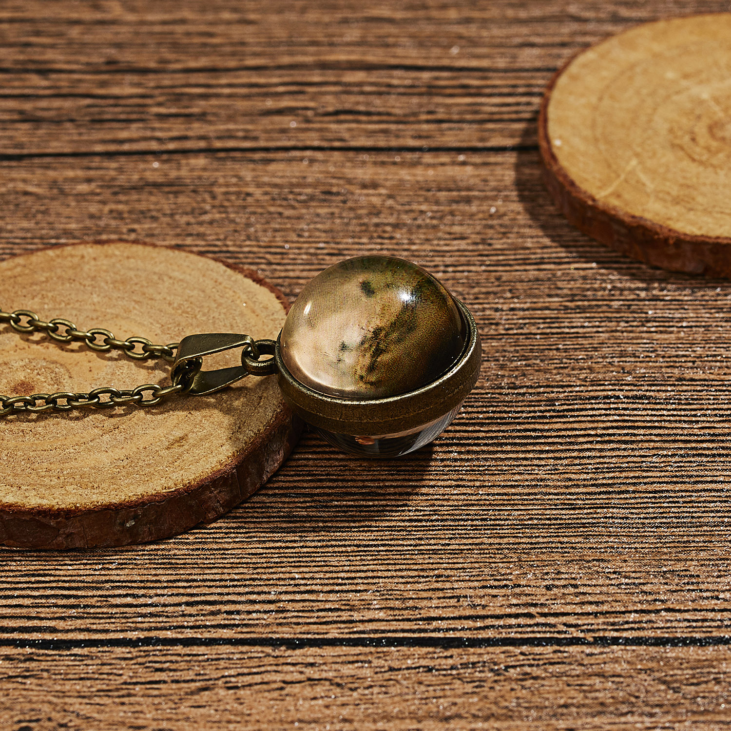 Fashion Planet Alloy Plating Glass Womenu0027S Necklace