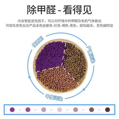 manganese dioxide Remove formaldehyde Color ball formaldehyde Scavenger Potassium permanganate grain oem Factory wholesale