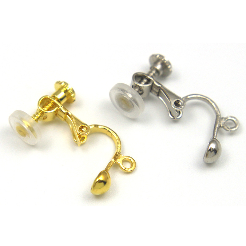 Clip de oreja transparente Almohadilla clip de oreja de silicona almohadilla anti-dolor clip de oreja no perforado almohadilla suave accesorios de joyería accesorios pendientes Accesorios