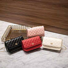 时尚小香风菱格女包2020Lady's handbag链条单肩斜挎包手机零钱包
