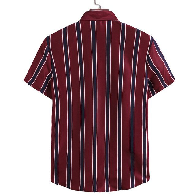 Men’s stripe casual business shirt