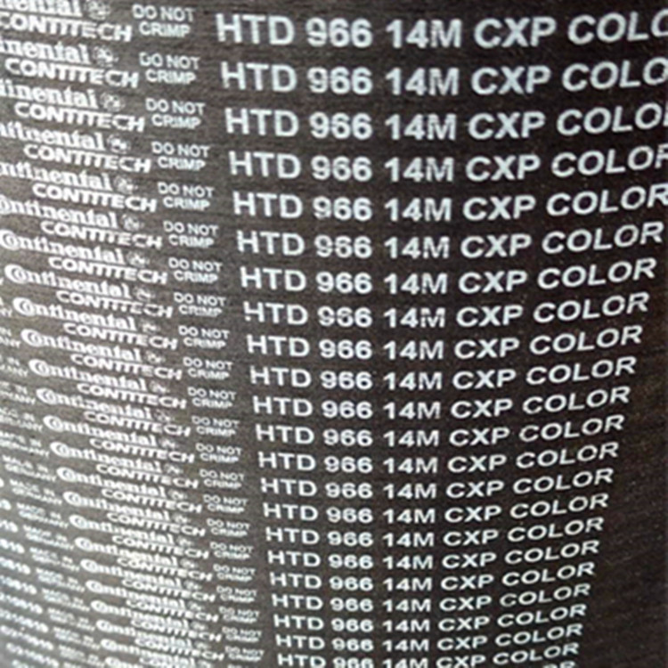 德国马牌 汽车厂喷漆传动带 HTD966 14M COLORCXP 无硅酮同步带