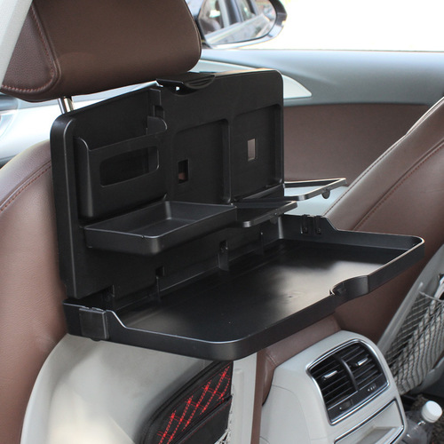 Car drink holder tray Car seat back dining tray Car dining table Foldable stand Car computer table