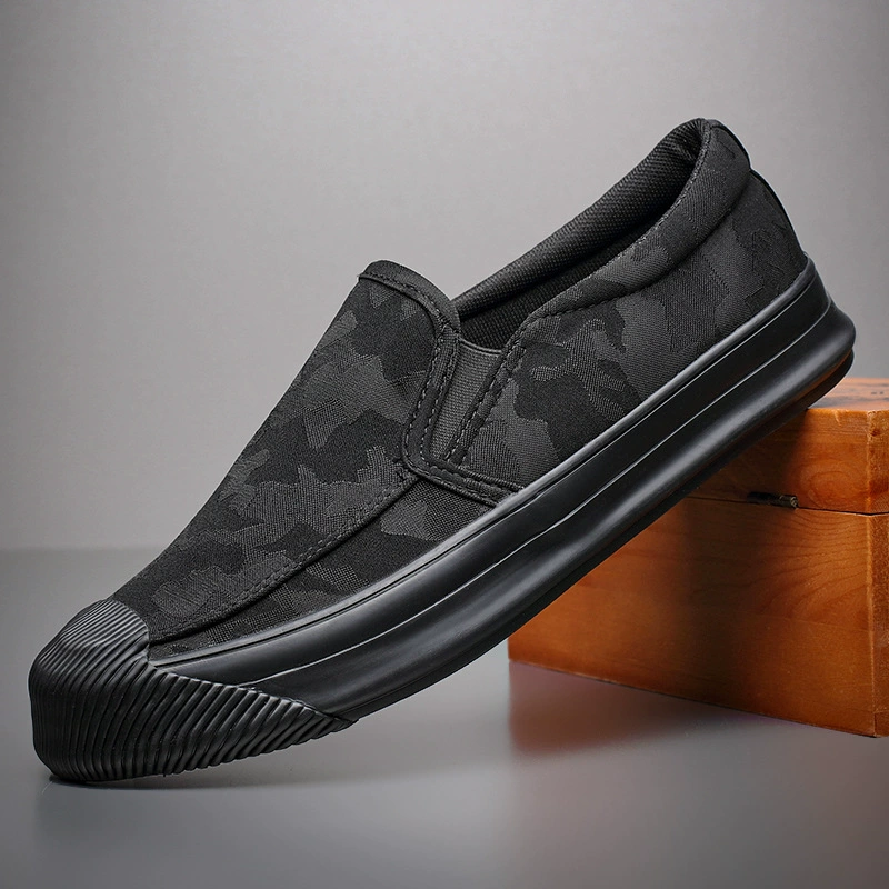 宝达 Cloth fashion camouflage sneakers, casual shoes