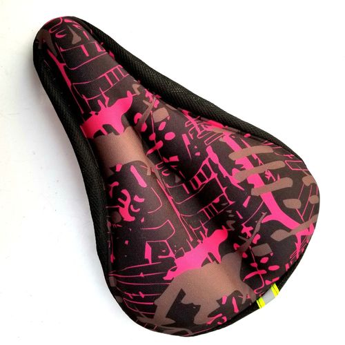 Riding mountain bike rear seat cushion plate, thickened shelf electric vehicle, extended seat cover, cool decorative items