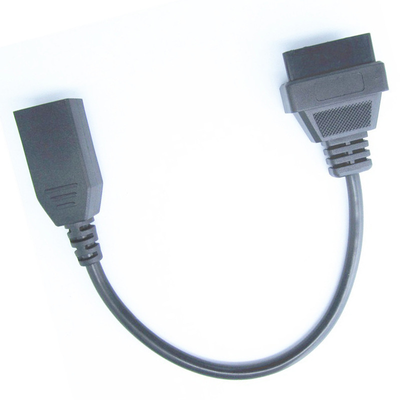 Honda 3Pin OBD2 16Pin Lead cable 适用于本田3针诊断转接线
