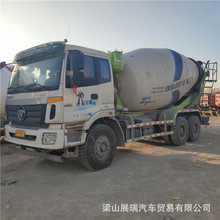 河北售二手欧曼十二方水泥搅拌车国四国五14方混凝土搅拌车可分期