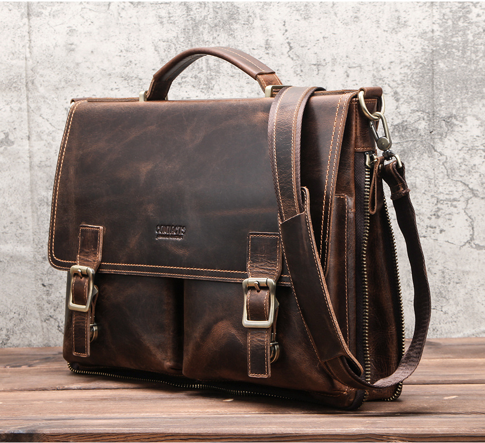 Genuine Leather Briefcase