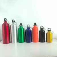Рюкзак алюминиевой спортивной бутылки с алюмминиевым широким и узким горлом, однослойный алюминиевый бутылочный кружок на открытом воздухе для походов на велоспорте, рекламный подарок
