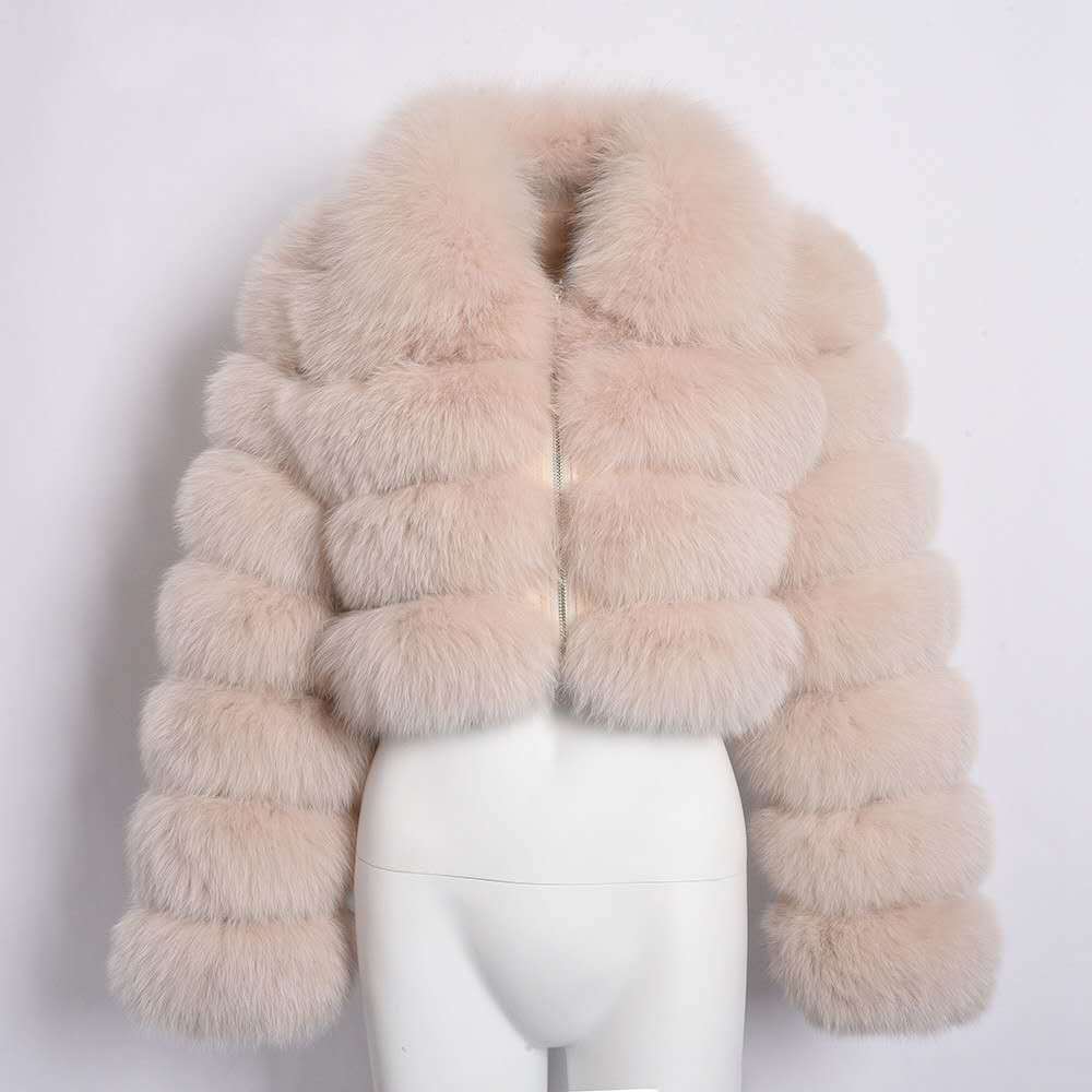 Amorkiss Haining new pattern Fleece Imitation Fox leather and fur coat have cash less than that is registered in the accounts Maomao coat Lapel