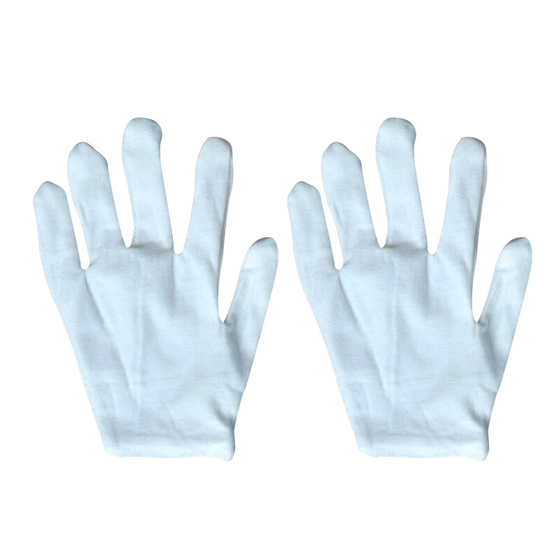 Guantes infantiles blancos para presentaciones danza y actuaciones guantes rectos para jardín infantil al por mayor