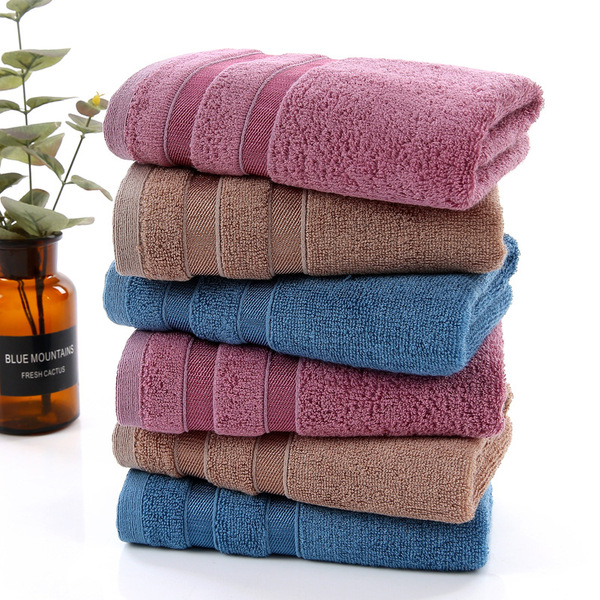 Dark towel for face washing