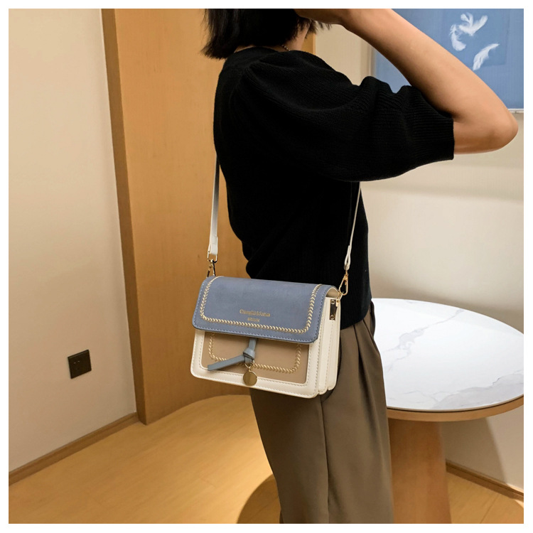 New Trendy Fashion Frosted Messenger Small Square Bag For Women display picture 4