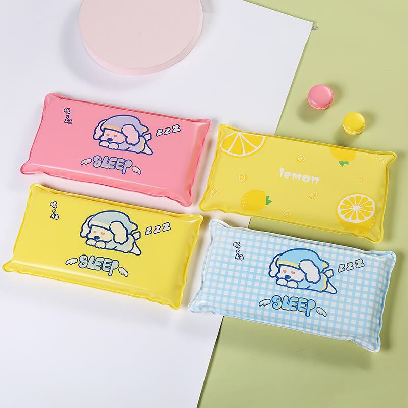 多功能夏季降温冰枕头成人儿童卡通可爱清凉海绵冰枕头可定制
