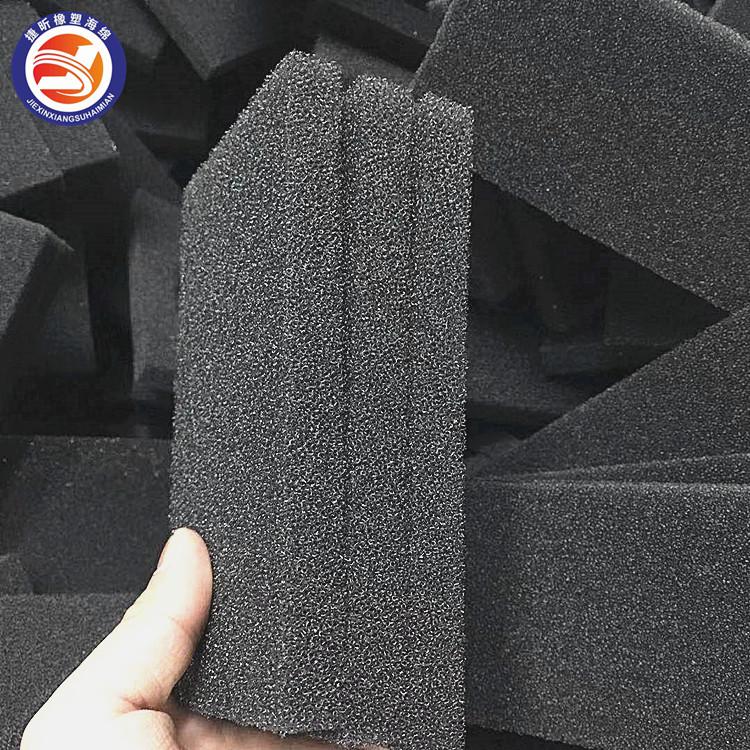 厂家供应 活性炭过滤棉圆柱子 水族鱼缸过滤棉海绵柱子加工