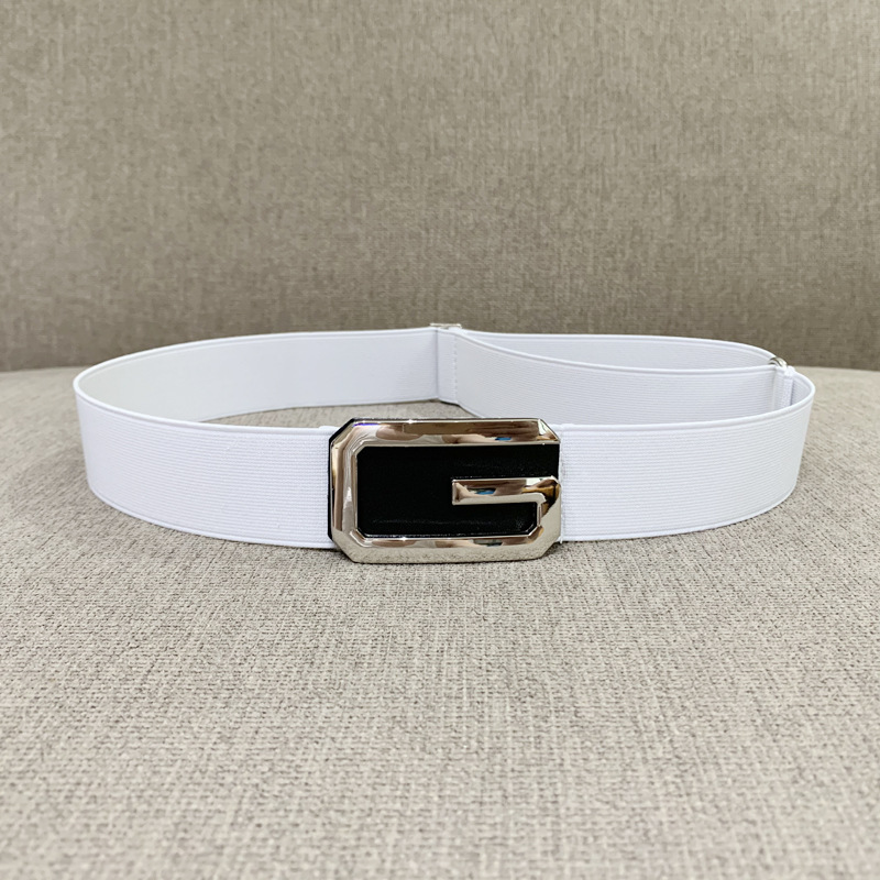 Nuevo Cinturón de los hombres y las mujeres del todo-fósforo pantalones vaqueros elásticos cinturón traje de negocios ropa formal cintura simple cinturón