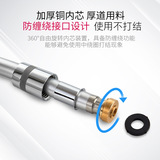 Душ душ шланги для водонагревателя дождь душ ванная комната из нержавеющей стали ПВХ 1,5 м 2 м. Подключение для душевого душе