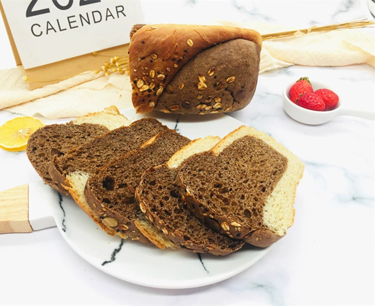 Русский вкус Далиеба хлеб черная пшеница фитнес-питание полностью тост 500 г