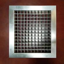 双层格栅不锈钢304中央空调风口FK-20靖江新联双层格栅中型企业