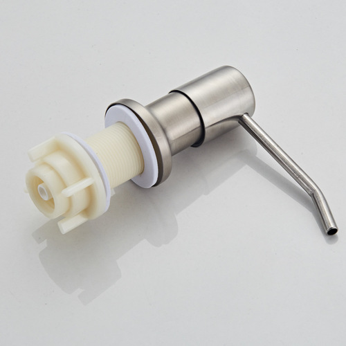 Saint Ruijia 304 stainless steel sink soap dispenser pump head extended silicone tube bathroom hand washing cleaning soap dispenser