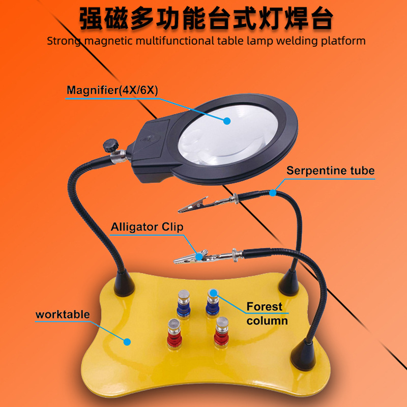 Manufacturer sales with LED light mirror mirror magnetic fixed fixed…