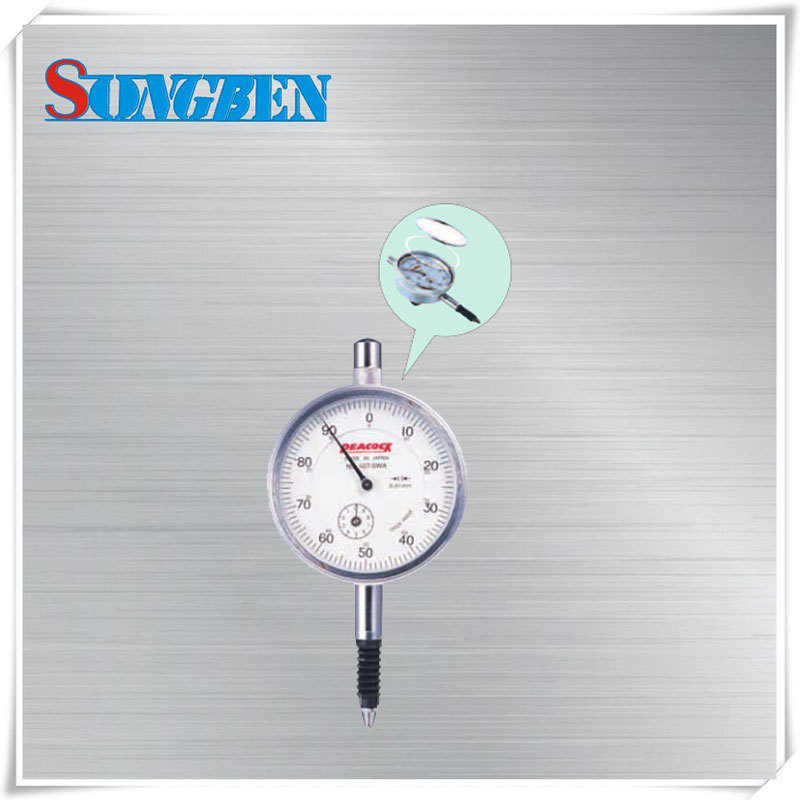 日本孔雀PEACOCK原装进口百分表防油型107-SWA