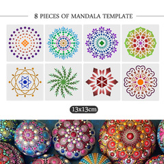 Cross-border Amazon mandala painting template mandala tool copy creation painting board set