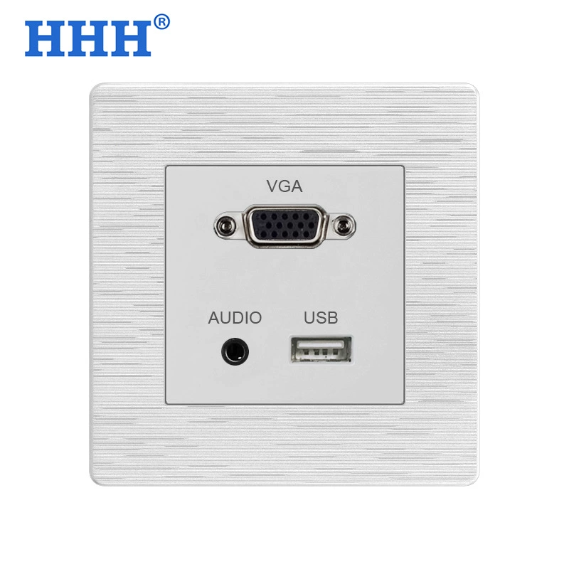 Домашний офисный рисунок серебристого типа 86 VGA+USB проекционный высокое definición передача данных через сеть стенной темной монтажной панели
