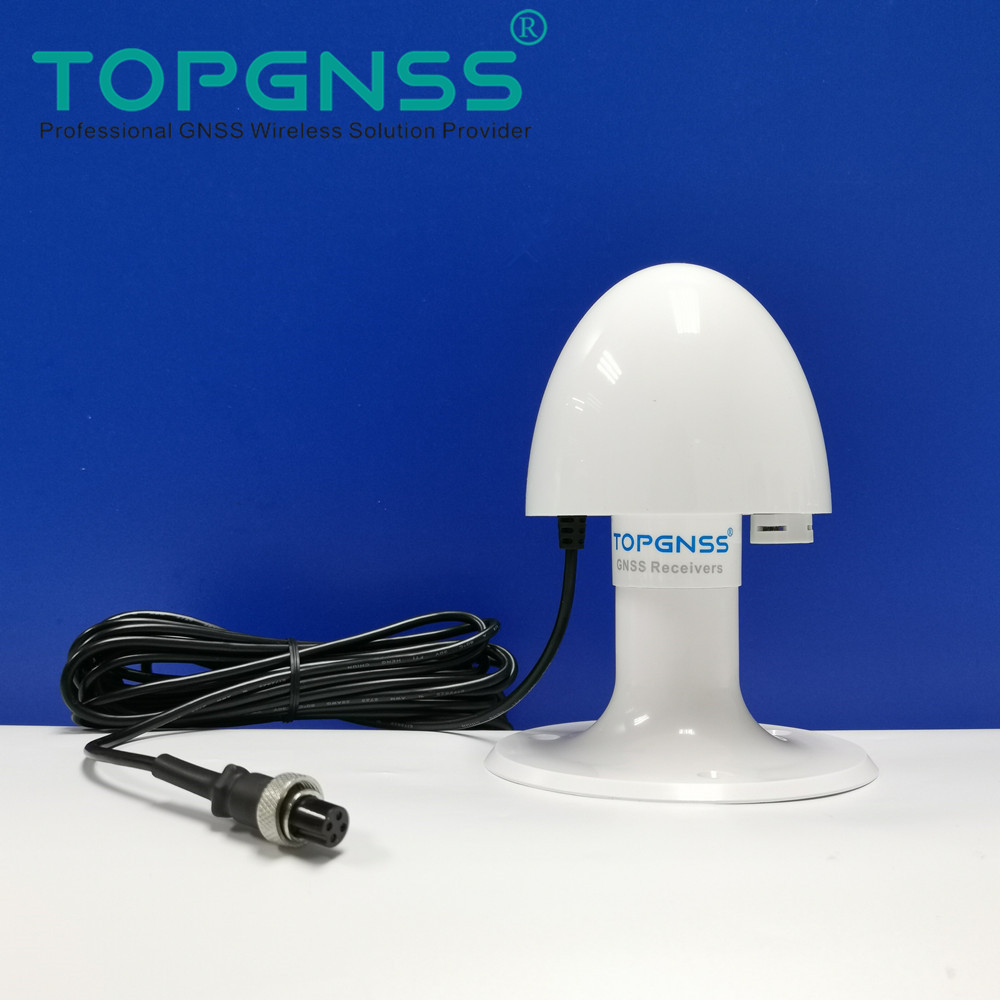 RS232串口亚米级高精度GPS模块特殊车辆航海北斗接收器蘑菇头