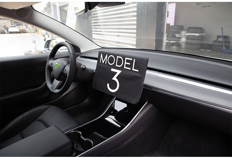Suitable for tesla Tesla Model3/Y/3 screen protective cover central control screen dustproof and heat insulation protective cover