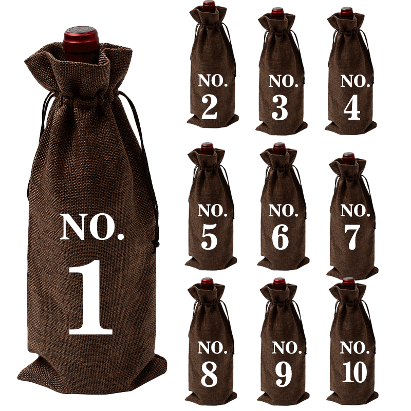 咖啡色酒袋