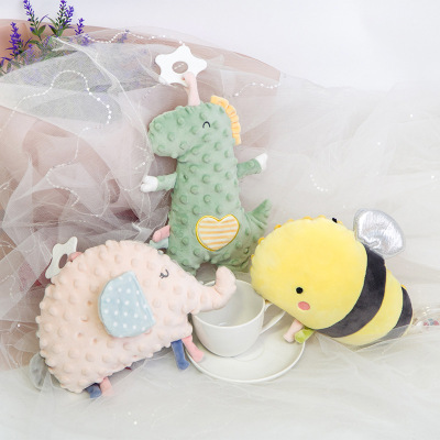 Nooer Original Genuine lovely peas dinosaur honeybee Appease doll Entrance Dental gum doll