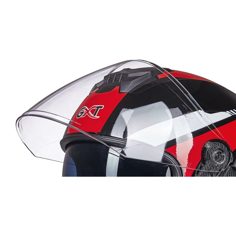 Motocicleta coche eléctrico medio casco lente GXT708/703/702 modelo por favor ver el casco modelo de compra