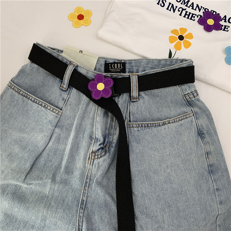 New Fashion Non-porous Cute Flower Belt display picture 4