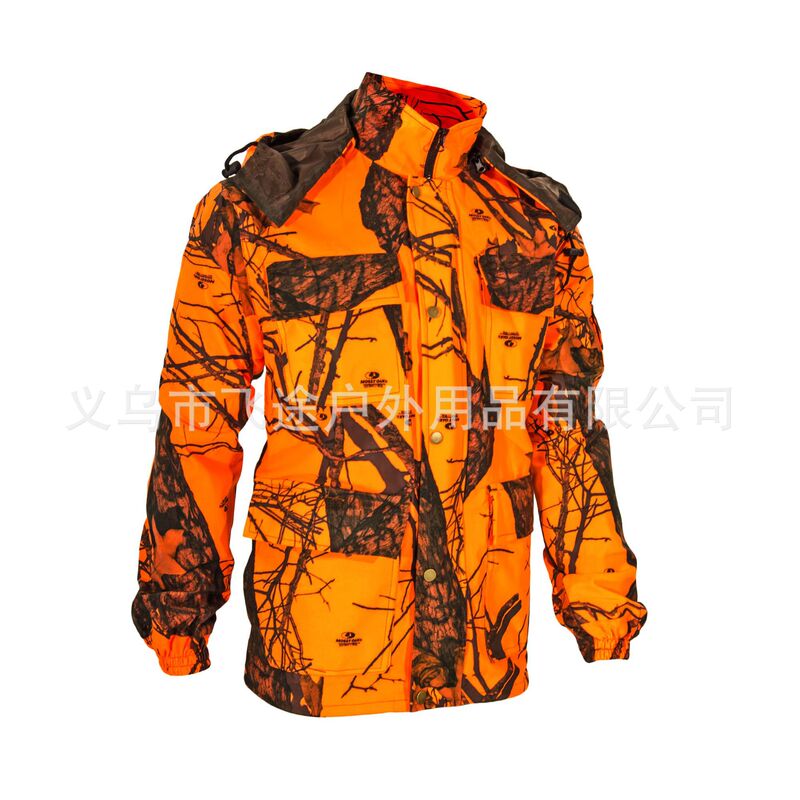 Factory direct outdoor camouflage hunting clothing forest camouflage clothing professional custom production of outdoor hunting clothing jacket
