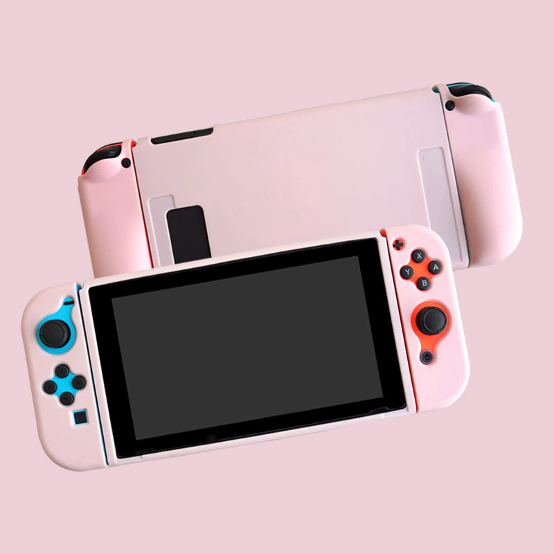 ДОМОНАТ SWITCH геймпад защитный чехол все-в-одном разделенный TPU матовый красный синий геймпад мягкий клей NS силиконовый чехол