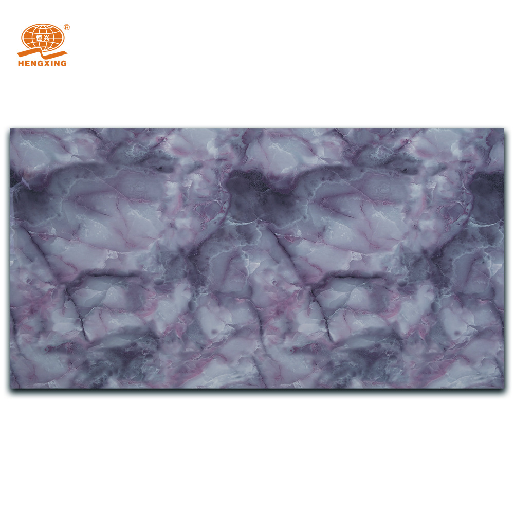 厂家直销PVC生态装饰板防潮防蛀大理石墙面板KTV酒店内墙板