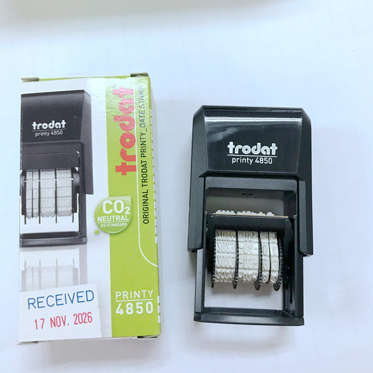 ��ƷTrodat /׿�� 4850ӡ����/Ӣ�Ŀɵ������� �ı�+������