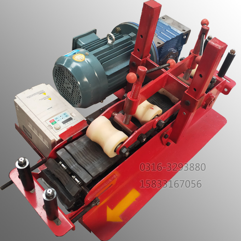 施工电动线缆拉缆机 拉缆推缆机 履带电缆输送机 电缆输送机功率