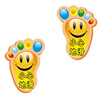 School children's cartoon waterproof self-adhesive hands and feet prints for kindergarten, sticker