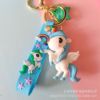 Cute rainbow cartoon keychain, transport, key bag, pendant, unicorn, Birthday gift