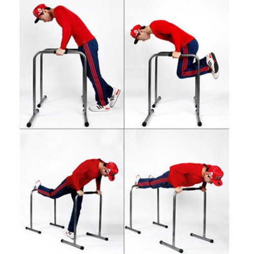 Household indoor split single and parallel bar rack fitness equipment arm flexion and extension Russian stand pull-up outdoor double bar