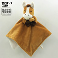 Plush animal toy baby security blanket毛绒玩具制定婴儿安抚巾