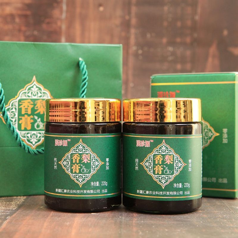 漠珍源香梨膏220g新疆特产库尔勒香梨膏非秋梨膏批发代发