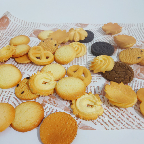 Simulated cookie model cookie Oreo display props diy mobile phone slime accessories pvc fake food toys