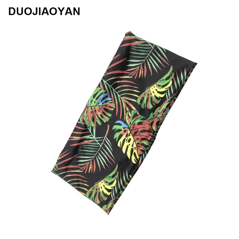 Creative Knit Printing Wide Headband Wholesale Nihaojewelry display picture 4