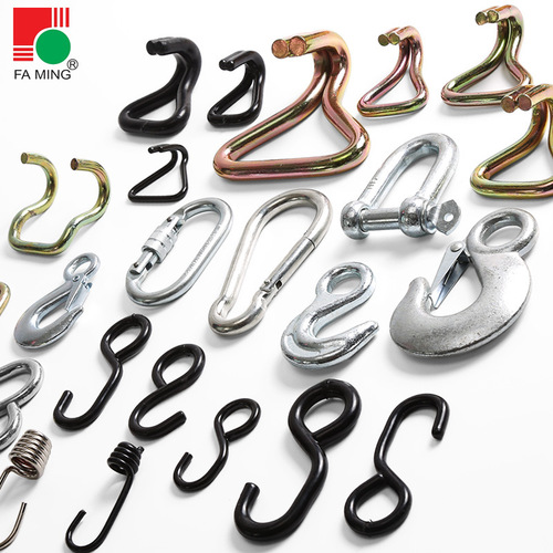 Hook latches, sheep hooks, trailer hooks, crane hoisting hooks, safety hooks, forged hooks, cargo hooks, 3-ton cargo hooks, 5-ton cargo hooks