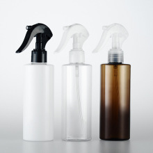 250ml平肩瓶配小老鼠手扣式喷枪化妆品包装纯露消毒水分装pet空瓶